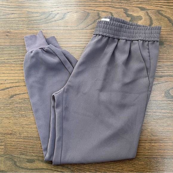 JOIE Mariner Pull On Elastic Waist Crepe Jogger Pants - Picture 5 of 13